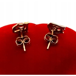 Złote kolczyki Delfiny PR.585 W;1,27gr InterSKLEP