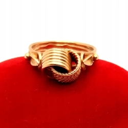 Złoty pierścionek Pleciony PR.583 W:4,88gr R.15 InterSKLEP