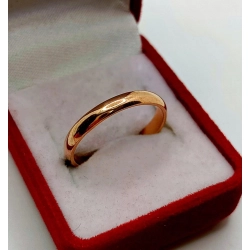 Złota obrączka 3mm Pr.585 W:2,61gr Roz.18 InterSKLEP
