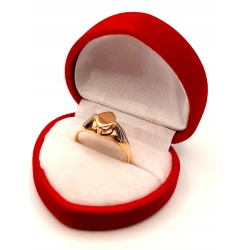 Złoty pierścionek Sygnet PR.583 W:3,62gr R.19 InterSKLEP