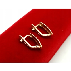 Złote kolczyki Pr.585 W:3,15gr Dł:1,5cm InterSKLEP
