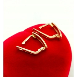 Złote kolczyki Pr.585 W:3,15gr Dł:1,5cm InterSKLEP