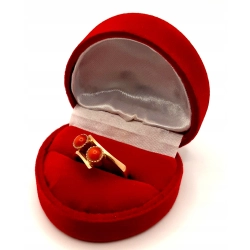 Złoty pierścionek z Koralami PR.585 W:3,48gr R.13 InterSKLEP