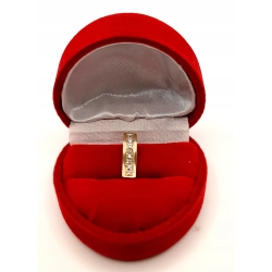 Złota zawieszka z Cyrkoniami PR.585 W:0,92gr InterSKLEP