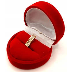 Złota zawieszka z Cyrkoniami PR.585 W:0,92gr InterSKLEP