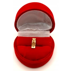 Złota zawieszka z Cyrkoniami PR.585 W:0,92gr InterSKLEP