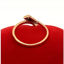 Złoty pierścionek z Cyrkonią PR.585 W:1,64gr R.14 InterSKLEP