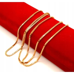 Złoty łańcuszek Kostka PR.585 W:8,40gr Dł.62cm InterSKLEP