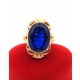 Złoty pierścionek landrynka niebieska PR.585 W:12,05gr R.15 InterSKLEP