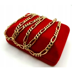 Złoty łańcuszek Figaro PR.585 W:20,65gr Dł.56cm InterSKLEP