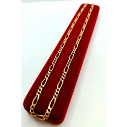 Złoty łańcuszek Figaro PR.585 W:20,65gr Dł.56cm InterSKLEP