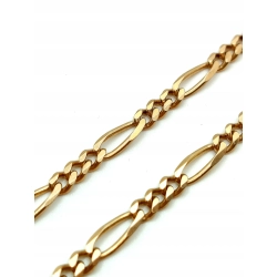 Złoty łańcuszek Figaro PR.585 W:20,65gr Dł.56cm InterSKLEP