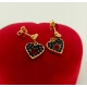 Złote kolczyki wiszące serca, sztyft Pr.585 W:2,26gr NOWE InterSKLEP