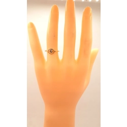 Złoty pierścionek Dwustronny PR.585 W:1gr R.12 InterSKLEP