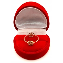 Złoty pierścionek Dwustronny PR.585 W:1gr R.12 InterSKLEP