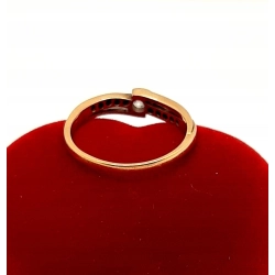 Złoty pierścionek z Cyrkoniami PR.585 W:2,27gr R.15 InterSKLEP