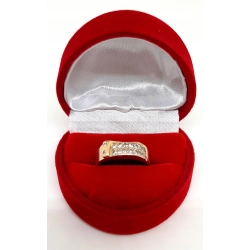 Złoty pierścionek z Cyrkoniami PR.585 W:2,51gr R.13 InterSKLEP