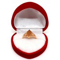 Złoty pierścionek Romb PR.583 W:2,66gr R.14 InterSKLEP