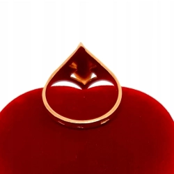 Złoty pierścionek Romb PR.583 W:2,66gr R.14 InterSKLEP