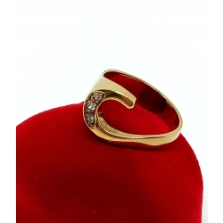 Złoty pierścionek z Cyrkoniami PR.333 W:3,04gr R.11 InterSKLEP