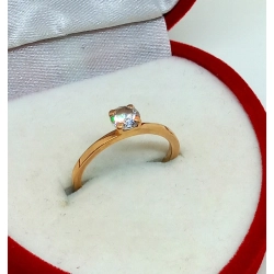 Złoty pierścionek z Cyrkonią PR.585 W:2,02gr R.13 InterSKLEP
