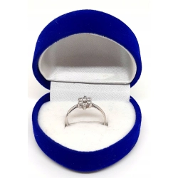 Złoty pierścionek z Cyrkoniami PR.585 W:1,57gr R.12 InterSKLEP