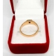 Złoty pierścionek z Cyrkonią PR.585 W:2,01gr R.11 .