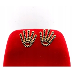 Złote kolczyki Łapki sztyft PR.585 W:2,33gr .