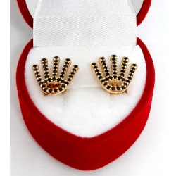 Złote kolczyki Łapki sztyft PR.585 W:2,33gr .