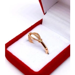 Złoty pierścionek PR.585 W;1,63 R.12 .