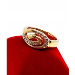 Złoty pierścionek PR.585 W:3,69 R.12 .