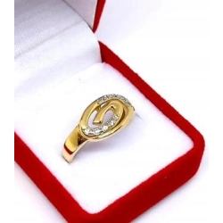 Złoty pierścionek PR.585 W:3,69 R.12 .