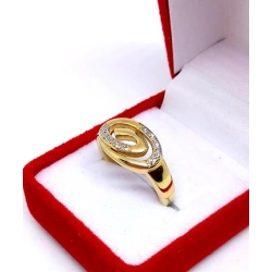 Złoty pierścionek PR.585 W:3,69 R.12 .