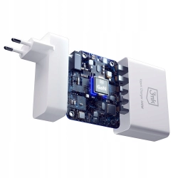 Ładowarka sieciowa 3mk 3xUSB-C+2xUSB-A uniwersalna 5000 mA 20 V biała