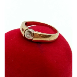 Złoty pierścionek z Cyrkonią PR.585 W:2,51gr R.11 InterSKLEP