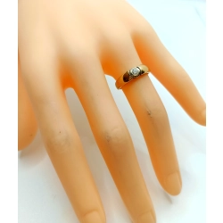 Złoty pierścionek z Cyrkonią PR.585 W:2,51gr R.11 InterSKLEP