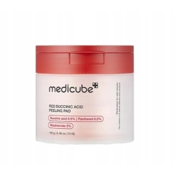 Czerwony peeling kwasem bursztynowym, MEDICUBE, 70 płatków InterSKLEP