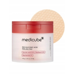 Czerwony peeling kwasem bursztynowym, MEDICUBE, 70 płatków InterSKLEP