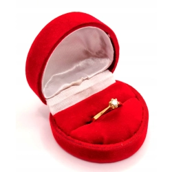 Złoty pierścionek z Diamentem 0,20ct PR.750 W:2,25gr R.12 InterSKLEP