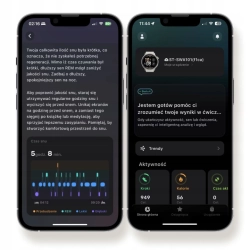 Smartwatch Stelio Activ AI srebrny OKAZJA FOLIA NAJTANIEJ InterSKLEP