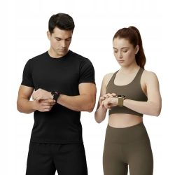 Smartwatch Stelio Activ AI srebrny OKAZJA FOLIA NAJTANIEJ InterSKLEP