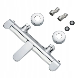 Bateria wannowa termostatyczna Sensea Icone chromowana 16.9 l/min InterSKLE