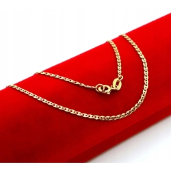 Złoty łańcuszek Gucci Pr.585 W:1,77gr Dł:45cm