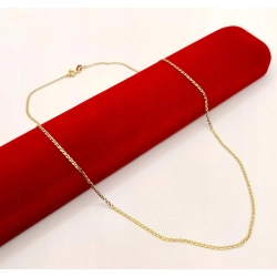 Złoty łańcuszek Gucci Pr.585 W:1,77gr Dł:45cm
