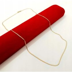 Złoty łańcuszek Pancerka Pr.585 W:1,59gr Dł:52,5cm