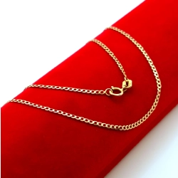 Złoty łańcuszek Pancerka Pr.585 W:1,59gr Dł:52,5cm