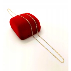 Złoty łańcuszek Pancerka Pr.585 W:1,59gr Dł:52,5cm