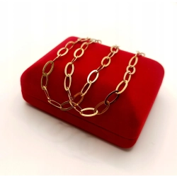 Złoty łańcuszek naszyjnik Pr.375 W:5,48gr Dł:45cm