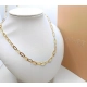 Złoty łańcuszek naszyjnik Pr.375 W:5,48gr Dł:45cm