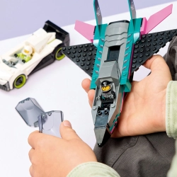 Klocki LEGO City 60489 Odrzutowiec kontra samochód 259 elementów
